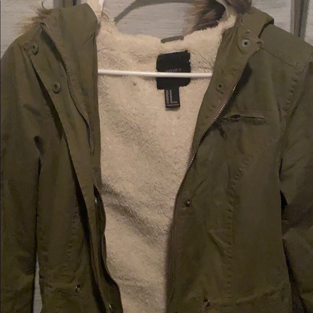 Green utility jacket - Picture 2 of 3